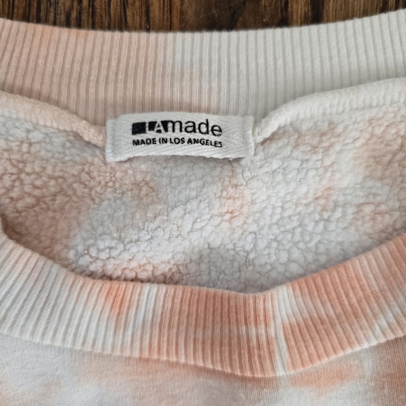 LA Made Tie-Dye Crewneck Sweatshirt | Made in USA | Los Angeles Made | Size M - Picture 6 of 8